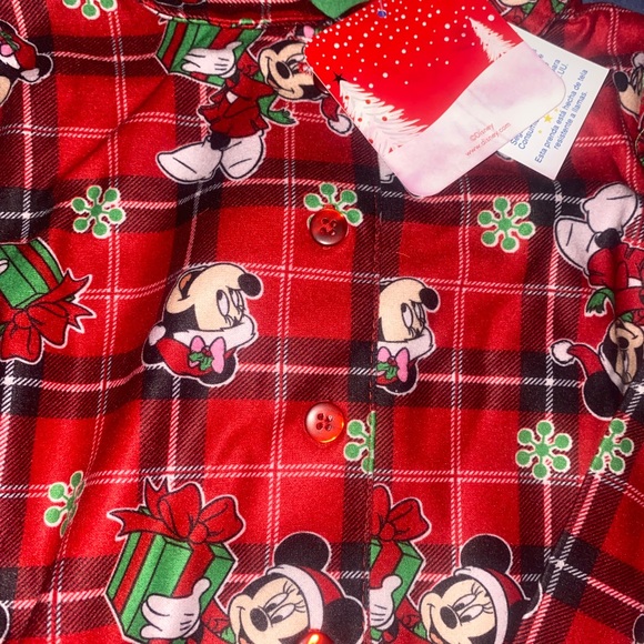 **NWT** Mickey Mouse Holiday Pajamas 🥰💖 - Picture 3 of 7